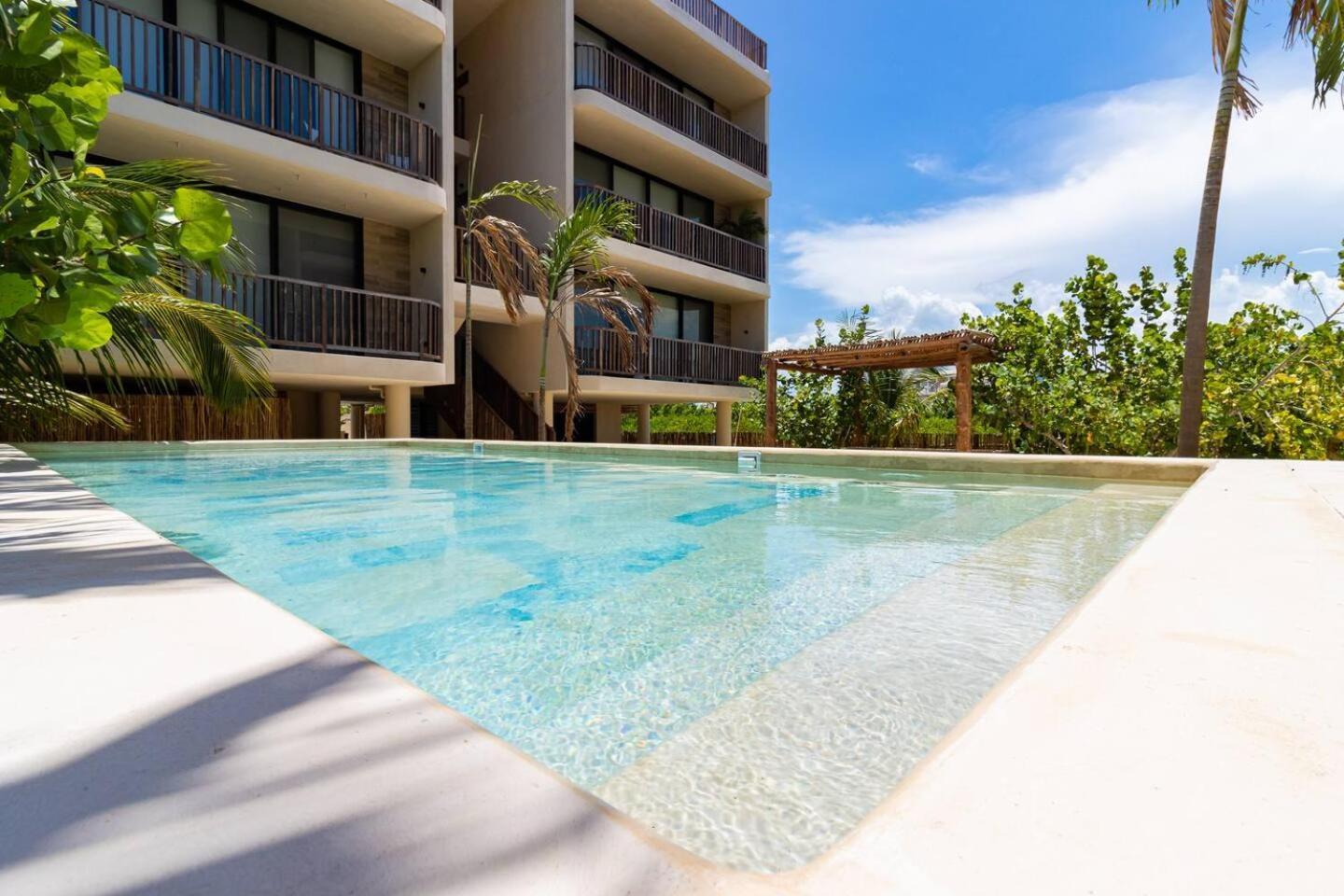 Hotel Pool View Loft Steps From The Ocean In Punta Cocos - C101 Isola Holbox Esterno foto