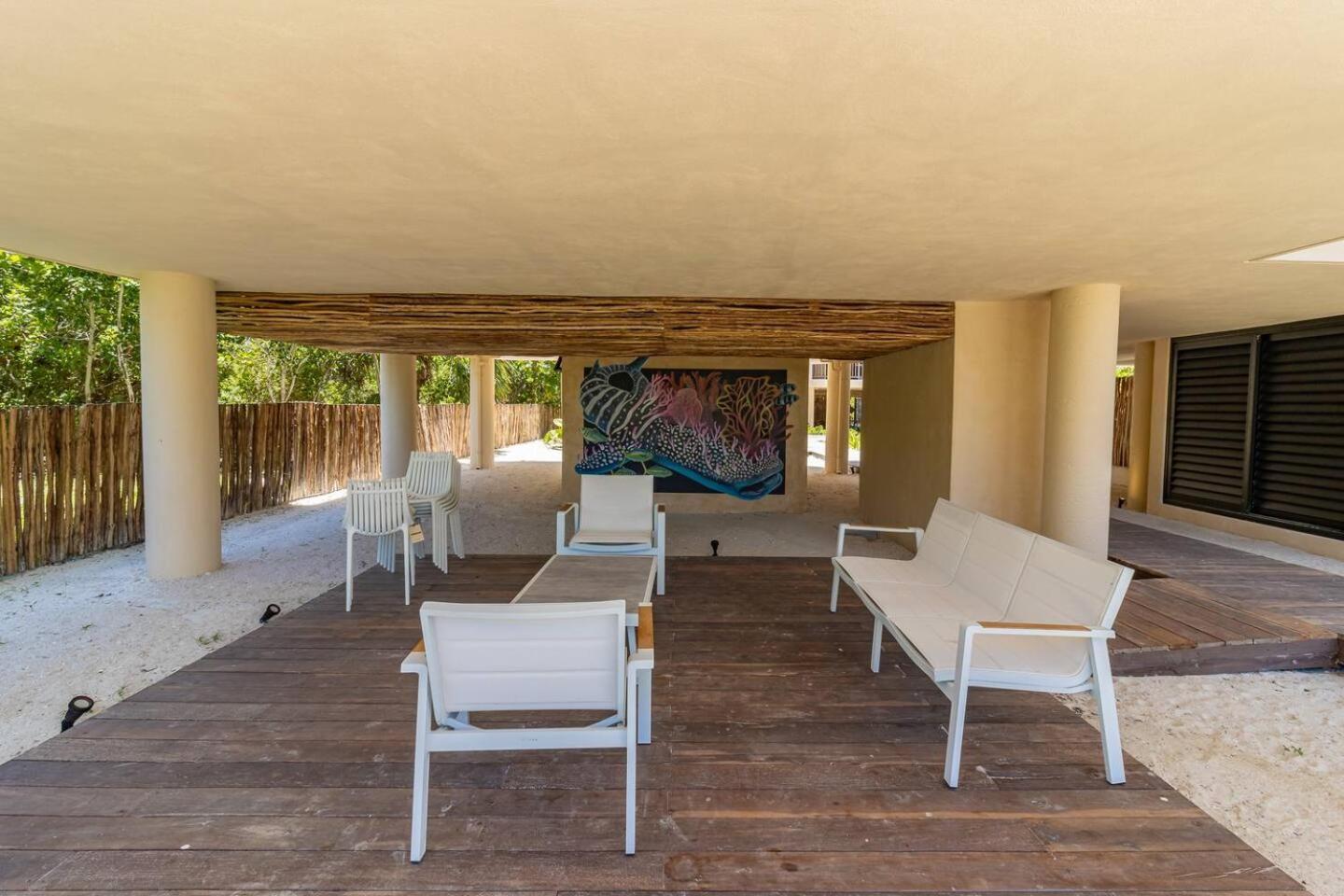 Hotel Pool View Loft Steps From The Ocean In Punta Cocos - C101 Isola Holbox Esterno foto